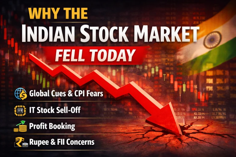Why the Indian Stock Market Fell Today: Key Reasons Behind the Nifty and Sensex Gap-Down Opening (13/2/2026 Friday)