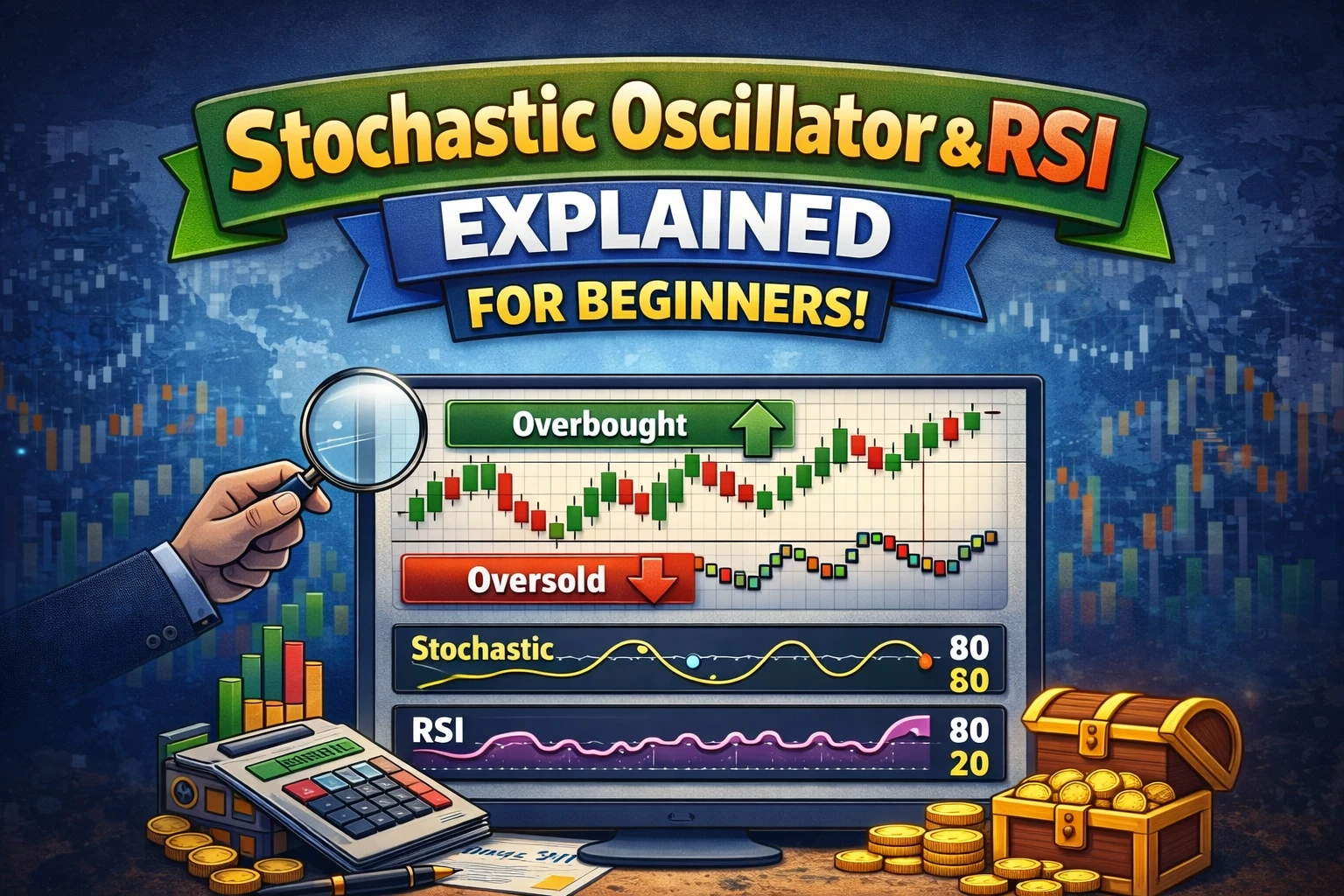 Chapter 18: Stochastic Oscillator and RSI Indicators in Forex Trading Explained